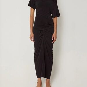 NWT Khy Asymmetrical Ruched Women's Dress